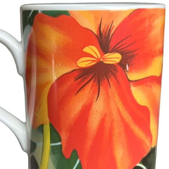 NWT ESSEX "Summer Garden" Salad Dessert Plate & Cup Artist Gerald Patrick Japan - Picture 9 of 14